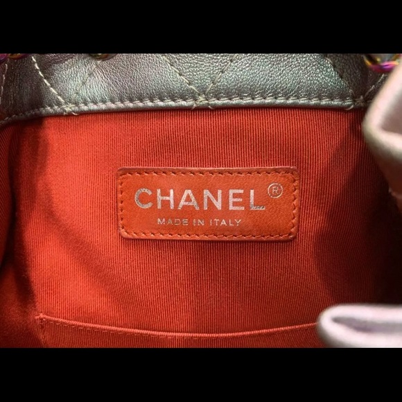 CHANEL Iridescent Quilted Gabrielle Backpack - Picture 8 of 9
